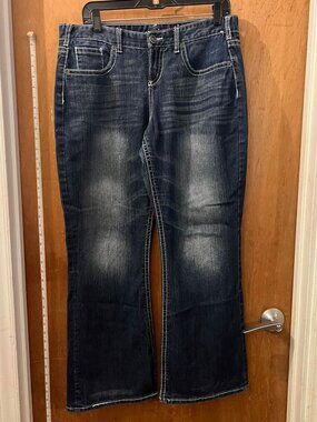 Size 9/10 - Maurices - Dark Blue Jeans - W34"/L30"